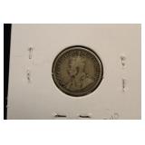 1918 Canada George V sterling-silver dime