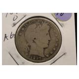 1897-O Barber Silver Half Dollar Key Date