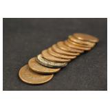 Lot of 11 Indian Head Cents