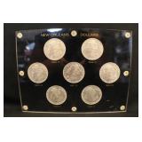 New Orleans Mint UNC Morgan Silver Dollar Set
