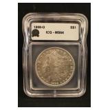 1898-O MS64 Morgan Silver Dollar