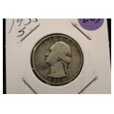 1935-S Washington Silver Quarter