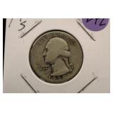 1938-S Washington Silver Quarter
