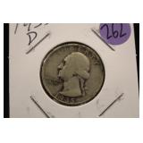 1935-D Washington Silver Quarter