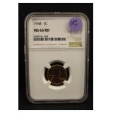 1958 Lincoln Head Wheat Cent
