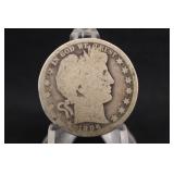 1896-O Barber Silver Half Dollar