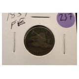 1857 Flying Eagle Cent
