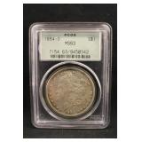 1884-O MS63 OGH PCGS Morgan Silver Dollar