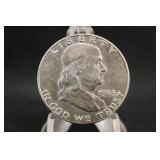 1963-D Franklin Silver Half Dollar