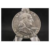 1963-D Franklin Silver Half Dollar