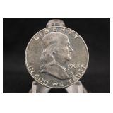 1963-D Franklin Silver Half Dollar