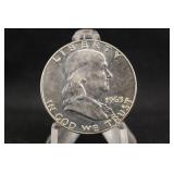 1963-D Franklin Silver Half Dollar