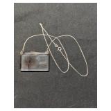 .925 Silver Italy 18' Chain with Real Botanical