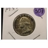1957 Washington Silver Quarter