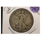 1934-S Walking Liberty Silver Half Dollar