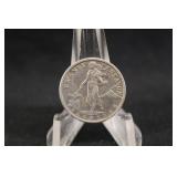 1944-D U.S Philippines Silver 20 Centavos Coin