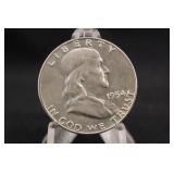 1954-D Franklin Silver Half Dollar