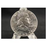 1954-D Franklin Silver Half Dollar