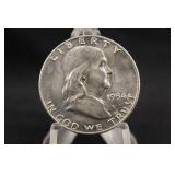 1954-D Franklin Silver Half Dollar