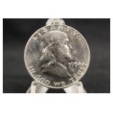 1954-D Franklin Silver Half Dollar