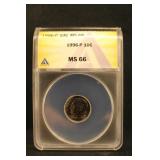 1996-P MS66 Roosevelt Dime