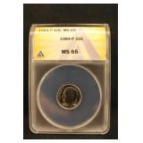 1984-P MS65 Roosevelt Dime