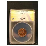 1998 MS65 Lincoln Cent
