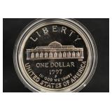 1997 Botanic Garden Commemorative Silver Dollar