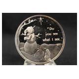 1oz .999 Silver Round