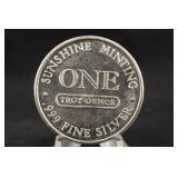 1oz .999 Silver Round