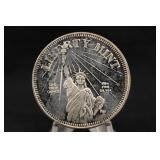 Statue of Liberty 1oz .999 Silver Round
