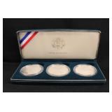 1994 U.S. Veterans Commemorative 3 Silver Dollars