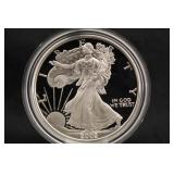 2002-W 1oz .999 American Proof Silver Eagle