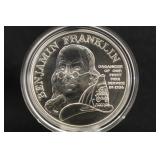 Ben Franklin Firefighters Silver Medal