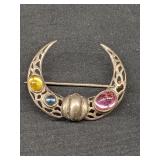 .925 Silver Vintage Brooch