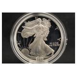 2000-P 1oz .999 American Proof Silver Eagle