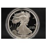 2002-W 1oz .999 American Proof Silver Eagle
