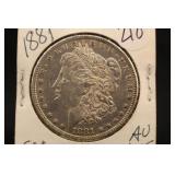 1881 Morgan Silver Dollar