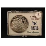 1oz .999 Silver Round