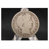 1906-D Barber Silver Half Dollar