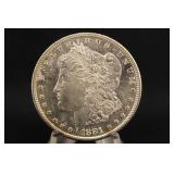 1881-S Proof Like Type Morgan Silver Dollar