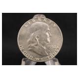 1952-P Uncirculated Franklin Silver Half Dollar