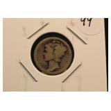 1921-D Mercury Silver Dime Key Date