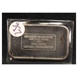 1oz .999 Silver Bar