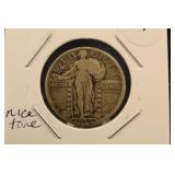 1926 Standing Liberty Silver Quarter