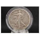 1933-S Walking Liberty Silver Half Dollar