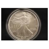 2007-W 1oz .999 American Silver Eagle