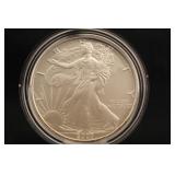 2007-W 1oz .999 American Silver Eagle