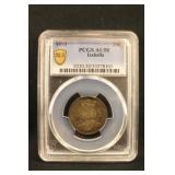 1893 PCGS AU58 Isabella Silver Quarter *Rare