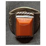 Sterling Middle Eastern Agate Men